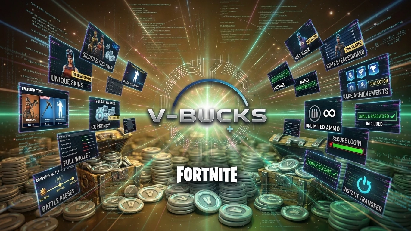 Fortnite Vbucks Accounts