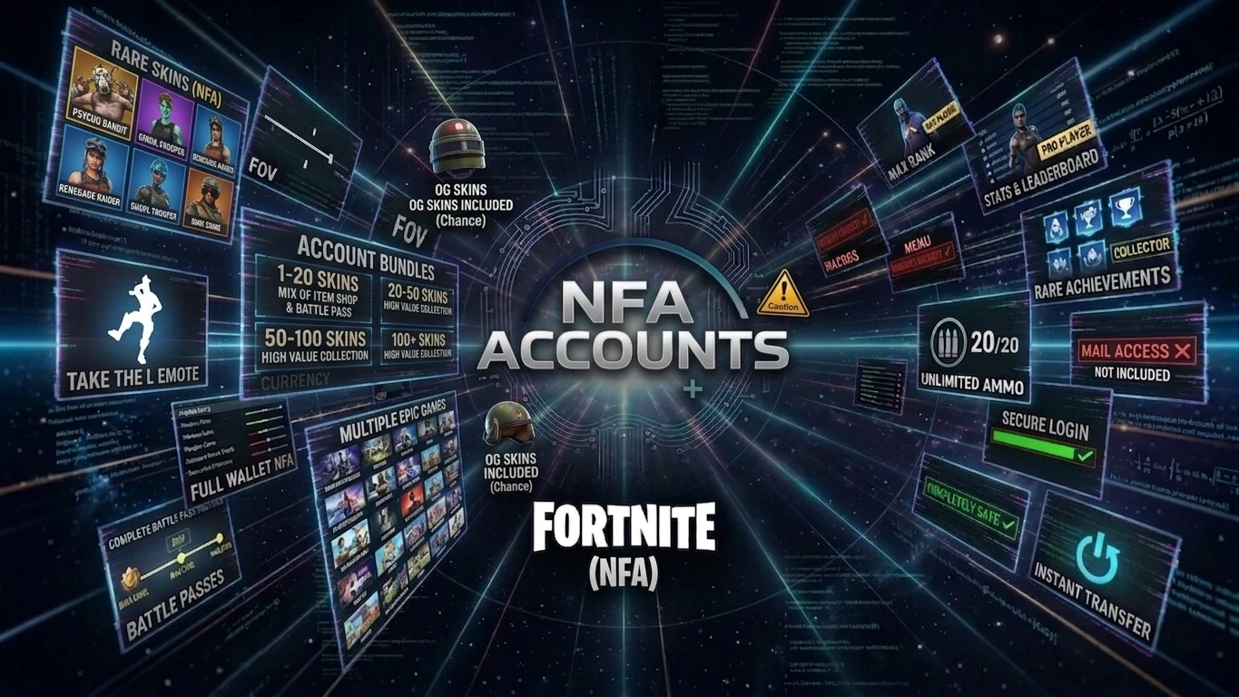 Fortnite Accounts NFA