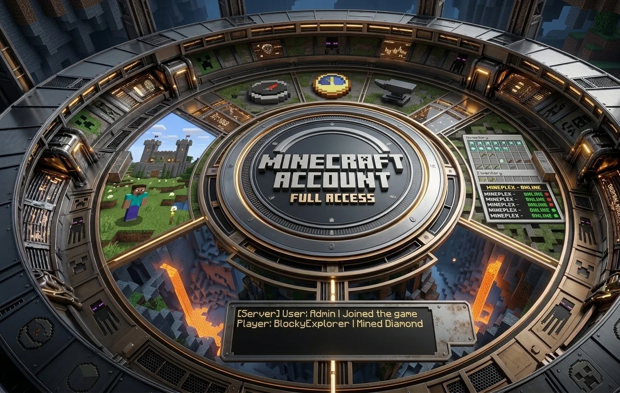 🧱Minecraft Account (Full Access)